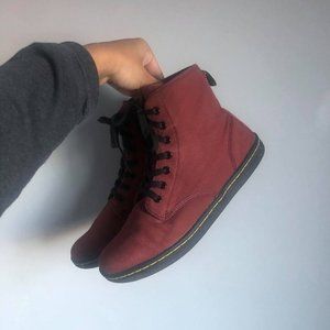 Dr. Martens Canvas High Top Shoes
